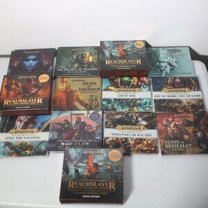 Warhammer 40k Age of Sigmar series Black Library Audio Drama CD Lot Of 13